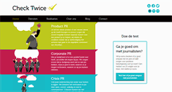 Desktop Screenshot of checktwice.eu