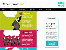 Tablet Screenshot of checktwice.eu